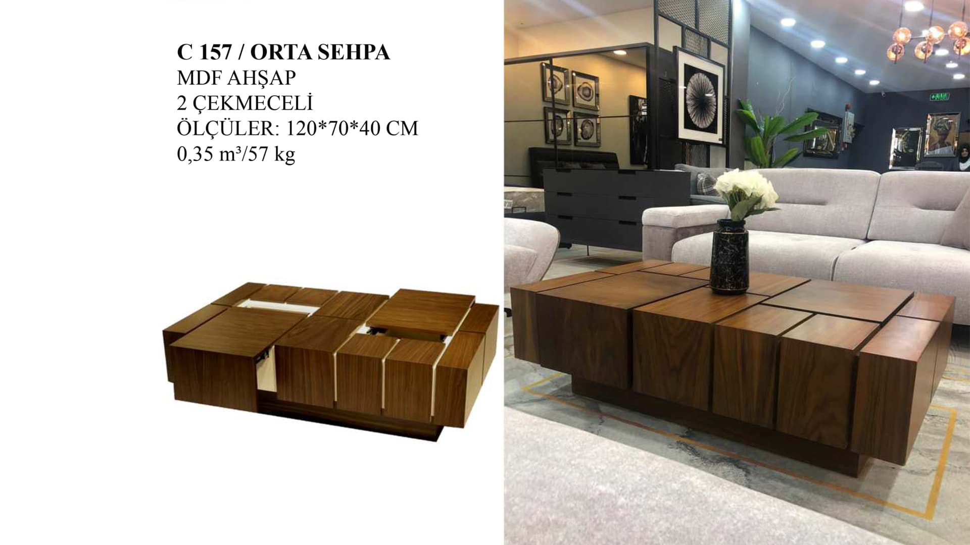 C 157 ORTA SEHPA resmi